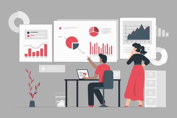 Analyzing website or social media analytics