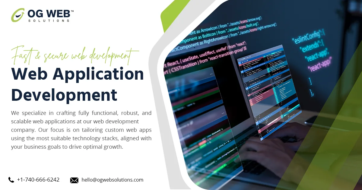 Web Application Development | OG Web Solutions